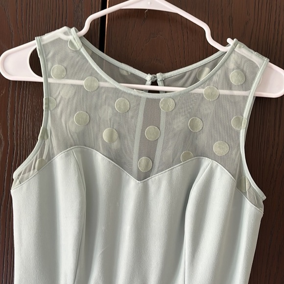 Lauren Conrad light sage green sleeveless dress. Size 4 - Picture 2 of 6